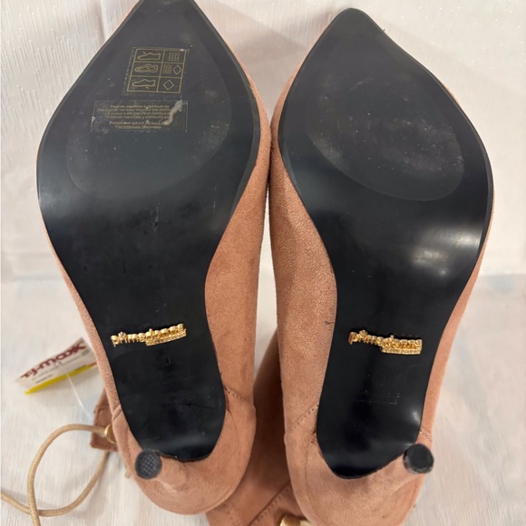 Primadonna Collection Tie Back Stiletto Heel Booties SZ 40, US 9/9.5 New Booties - Picture 4 of 9